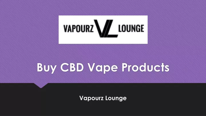 buy cbd vape products