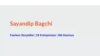 sayandip bagchi
