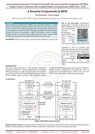 international journal of trend in scientific