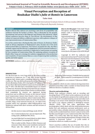 international journal of trend in scientific