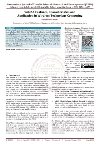international journal of trend in scientific