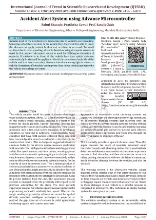 international journal of trend in scientific