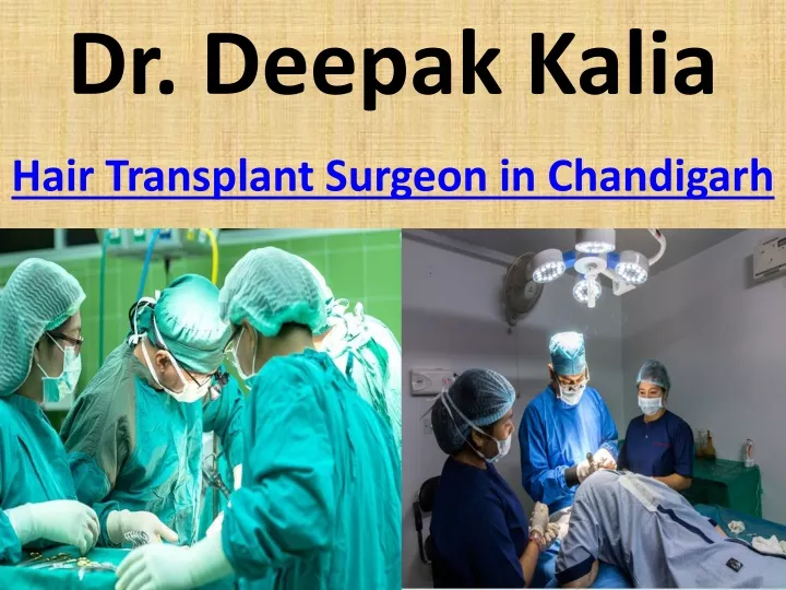 hair transplant surgeon in chandigarh
