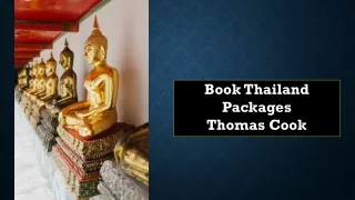 Thailand Packages | Thomas Cook