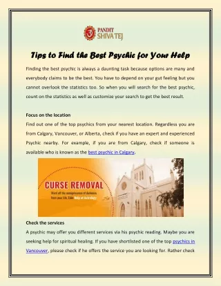 tips to find the best psychic for your help tips