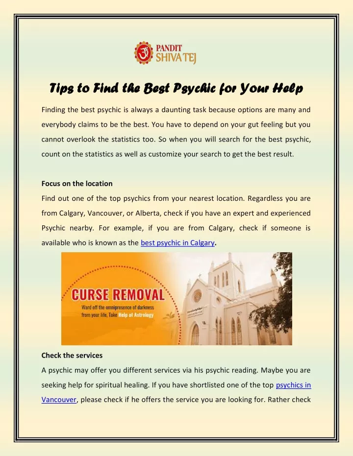 tips to find the best psychic for your help tips