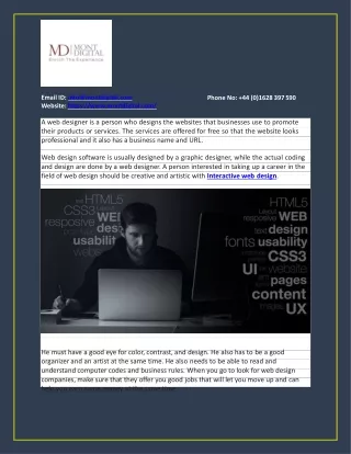 email id info@montdigital com website https