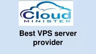 best vps server provider