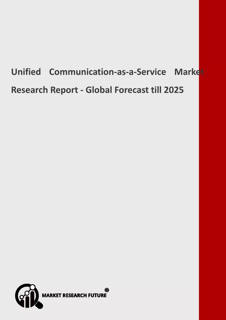 unified communication as a service market