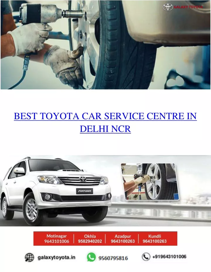 best toyota car service centre in delhi ncr
