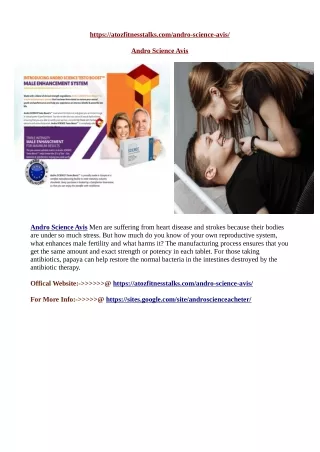 https atozfitnesstalks com andro science avis