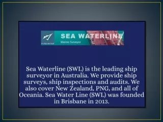 Marine Survey Companies