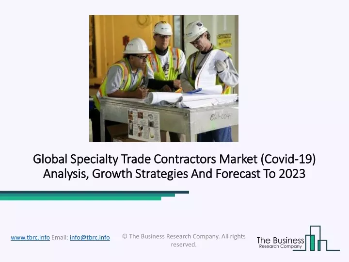 global specialty trade contractors market global