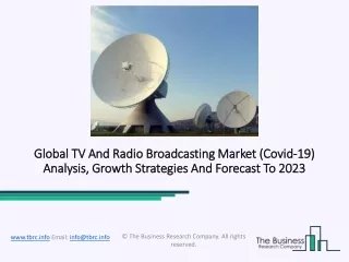 global tv and radio broadcasting market global