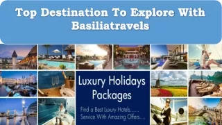 Basilia Travels- Book online Holidays packages with Basiliatravels