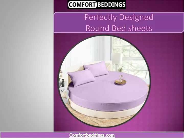 perfectly designed round bed sheets
