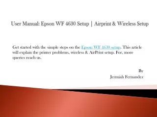 user manual epson wf 4630 setup airprint wireless setup