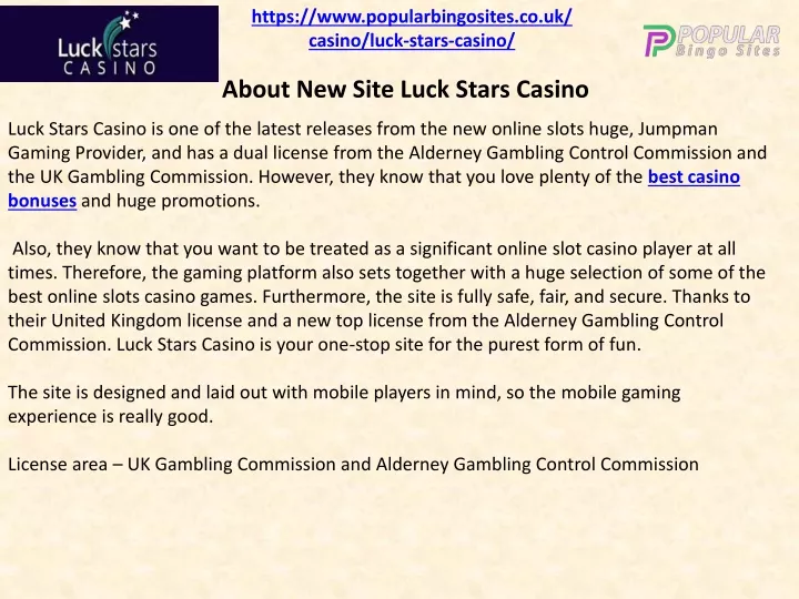 https www popularbingosites co uk casino luck