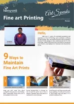 9 Ways to Maintain Fine Art Prints - slide 1