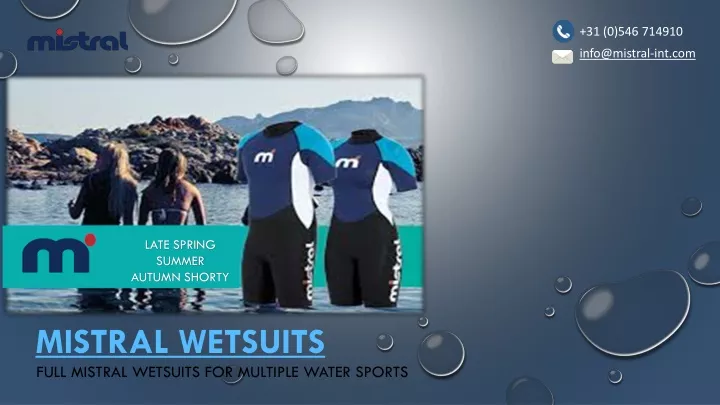 mistral wetsuits