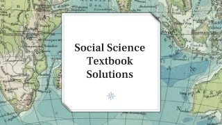 How to avail Social Science textbook solutions manual?