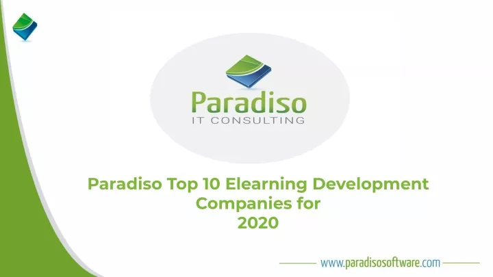 paradiso top 10 elearning development companies