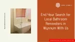End Your Search for Local Bathroom Renovators in Wynnum | Bespoke Bathroom Co. Brisbane