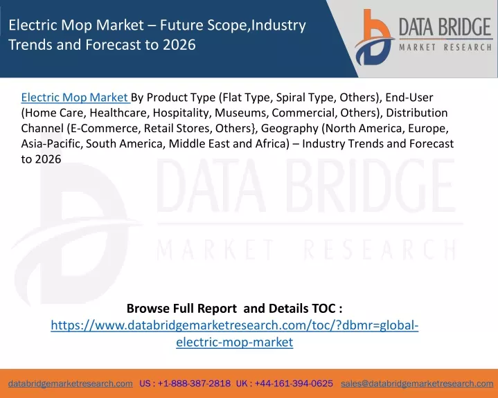 electric mop market future scope industry trends