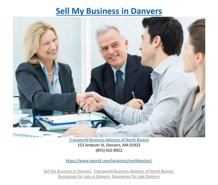 sell my business in danvers