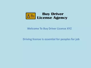 Driving license is essential for peoples for job