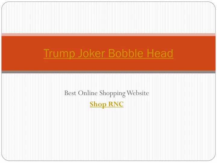 trump joker bobble head