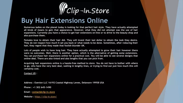 buy hair extensions online
