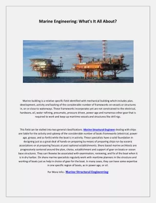 Marine Structural Engineering | Pilecapinc.com