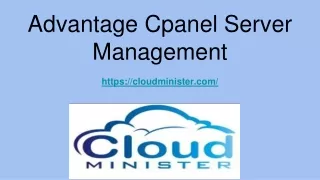 a dvantage cpanel server management