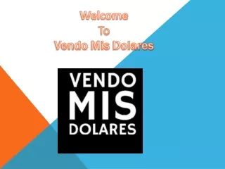 Avance cupo en dolares | Vendo Mis Dolares