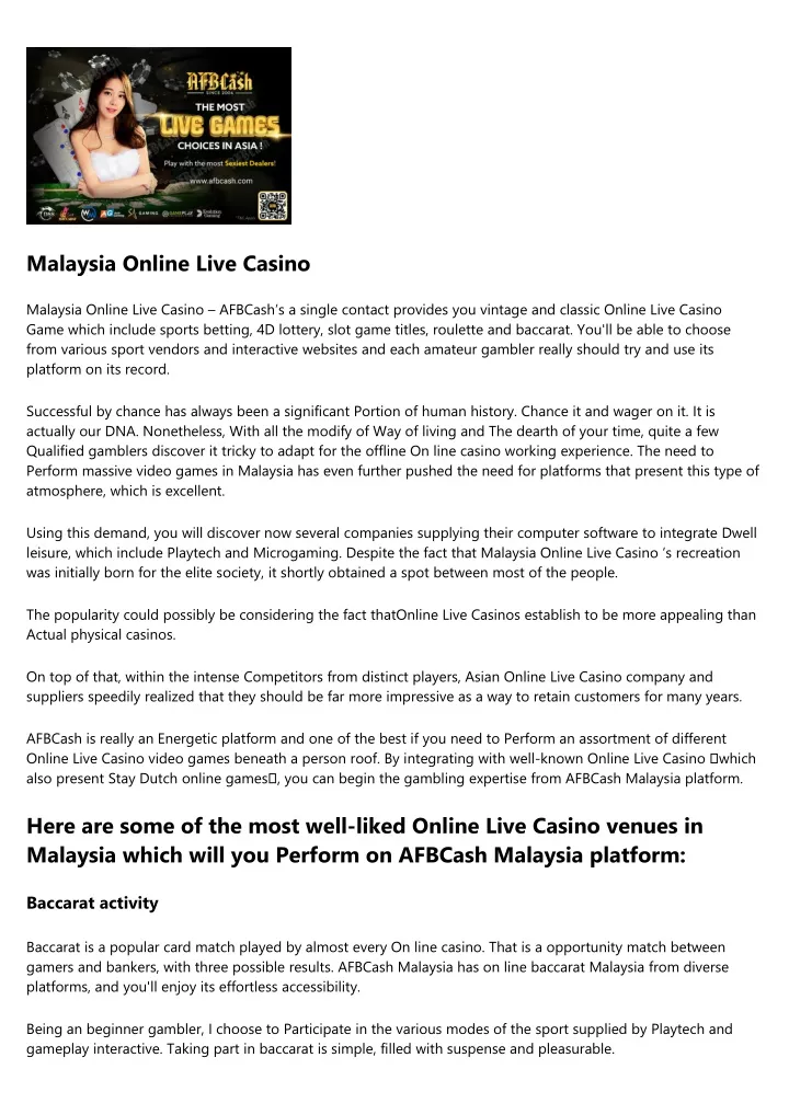 malaysia online live casino