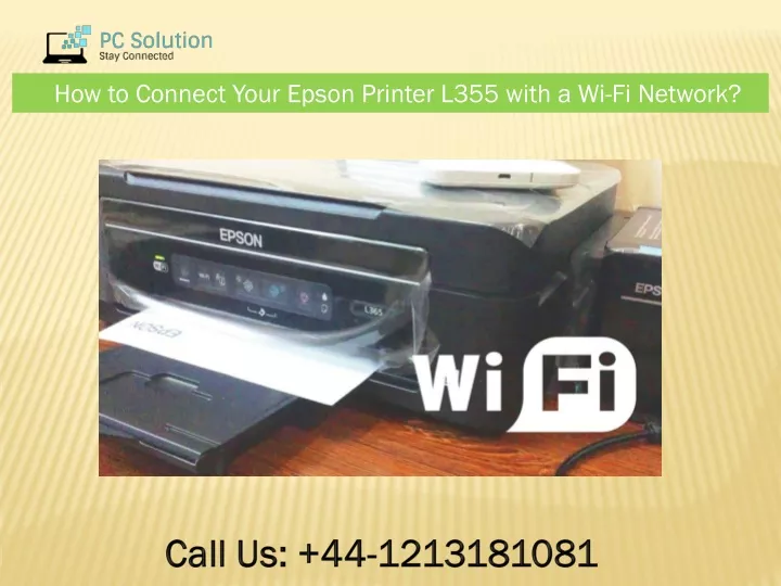 how to connect your epson printer l355 with