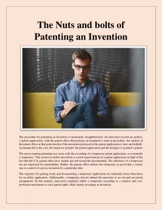 Inventor Business Entrepreneur