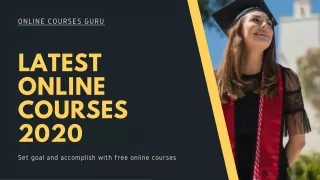 Free Online Courses | Online Classes