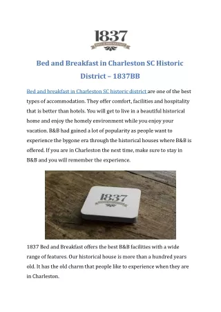 Bed and breakfast in Charleston SC historic district_1837bb