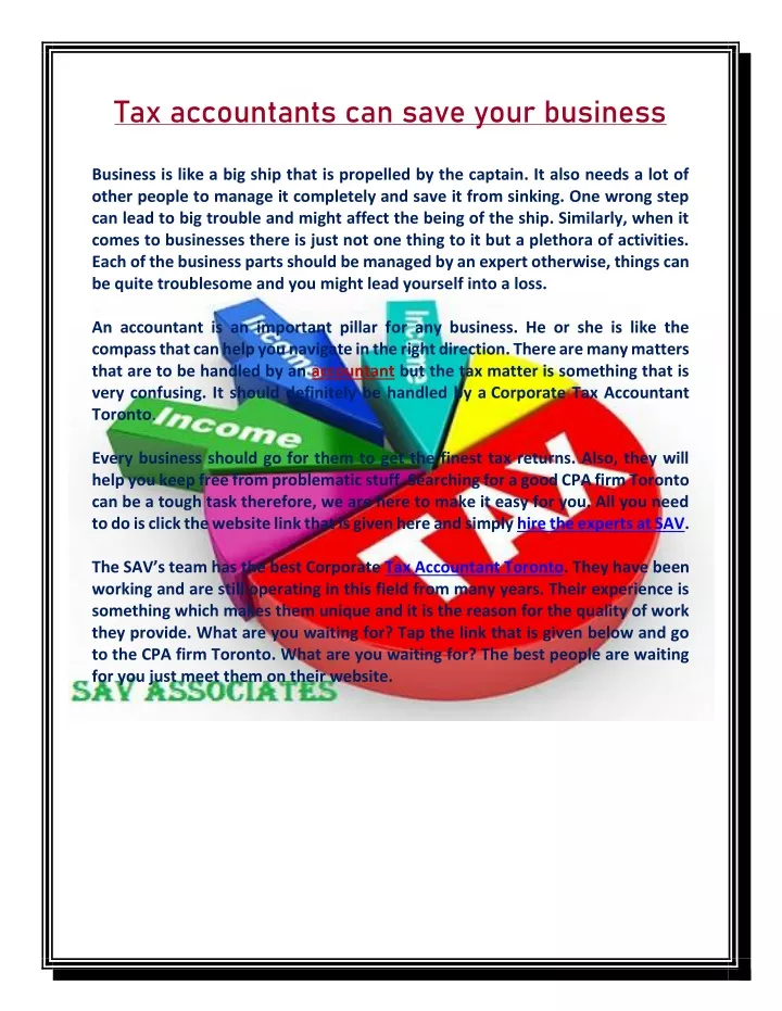 tax accountants can save your business