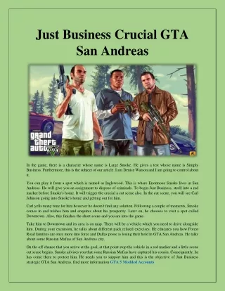 GTA 5 Modded Accounts