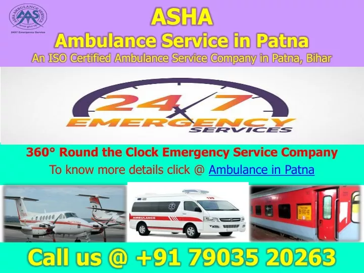 asha ambulance service in patna an iso certified ambulance service company in patna bihar