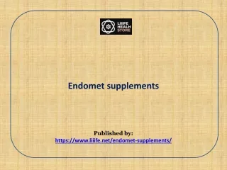 Endomet supplements