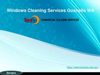 Windows Cleaning Services Gosnells WA_servpro.com.au