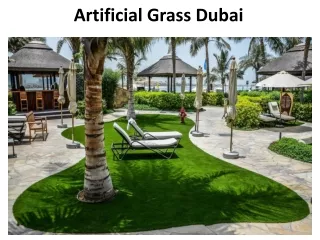 artificial grass dubai