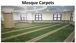 mosque carpets