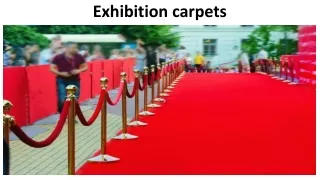 exhibition carpets