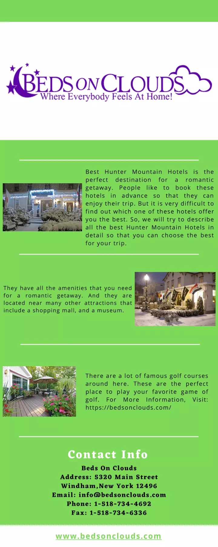 best hunter mountain hotels is the perfect