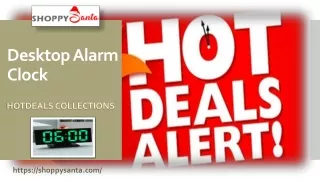 desktop alarm clock